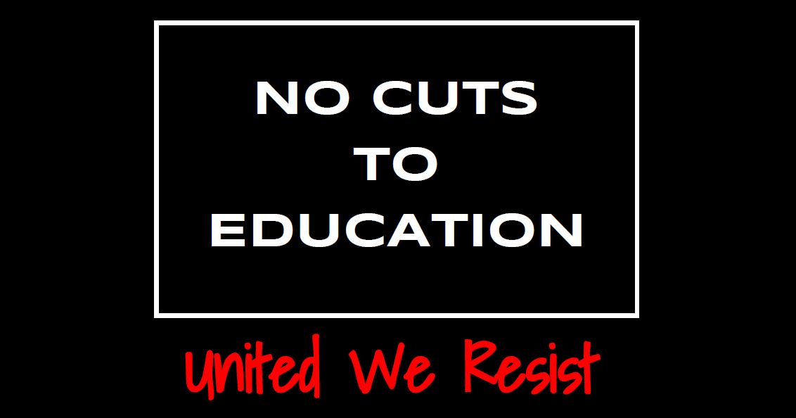No Cuts to Education: United We Resist Rally – Thank You