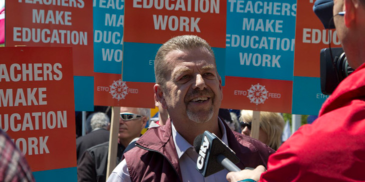 ETFO Media Release: ETFO Statement from President Sam Hammond