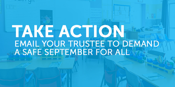 Take Action - Demand a Safe September for all