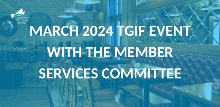 March 2024 TGIF Event