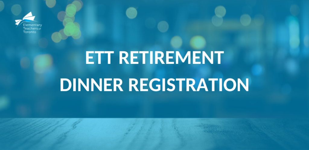 ETT Retirement Dinner