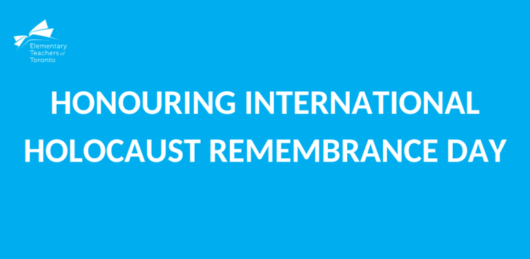 Honouring International Holocaust Remembrance Day